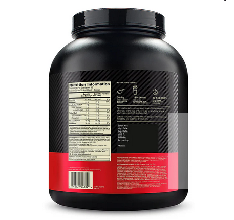 Gold Standard 100% Whey Protein Powder Double Rich Chocolate 1.7 kg