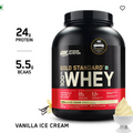 Gold Standard 100% Whey Protein Powder Vanilla Ice Cream 5 lbs