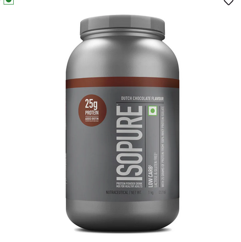 Isopure Cookies & Cream - 1kg / 2.2lb (Low Carb, Lactose-Free, Zero Added Sugar)